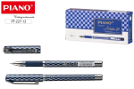 Набор гелевых ручек "Piano Artistic Gel" - PG-227/blue, 0, 5 мм,  синий цвет чернил, 12 шт.